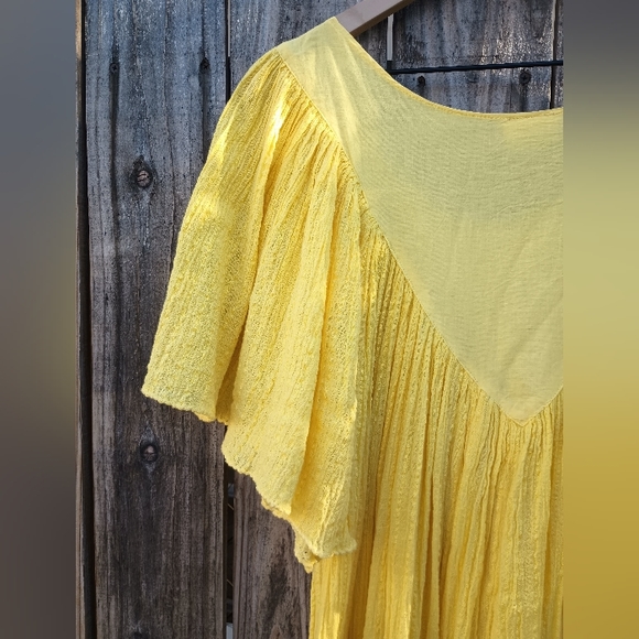 Vintage gauze dress Bali lace - Picture 6 of 6